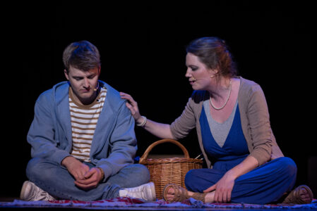 Percy und seine Mutter aus "Diebe im Olymp - Das Percy-Jackson-Musical"
